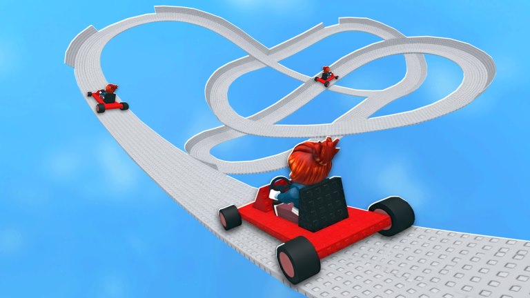 Ride A Cart Down A Slide — Roblox game